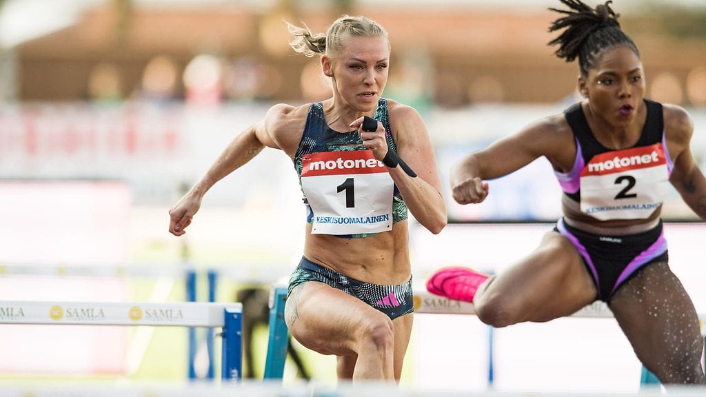 Annimari Korte jätti juoksun kesken Turussa.