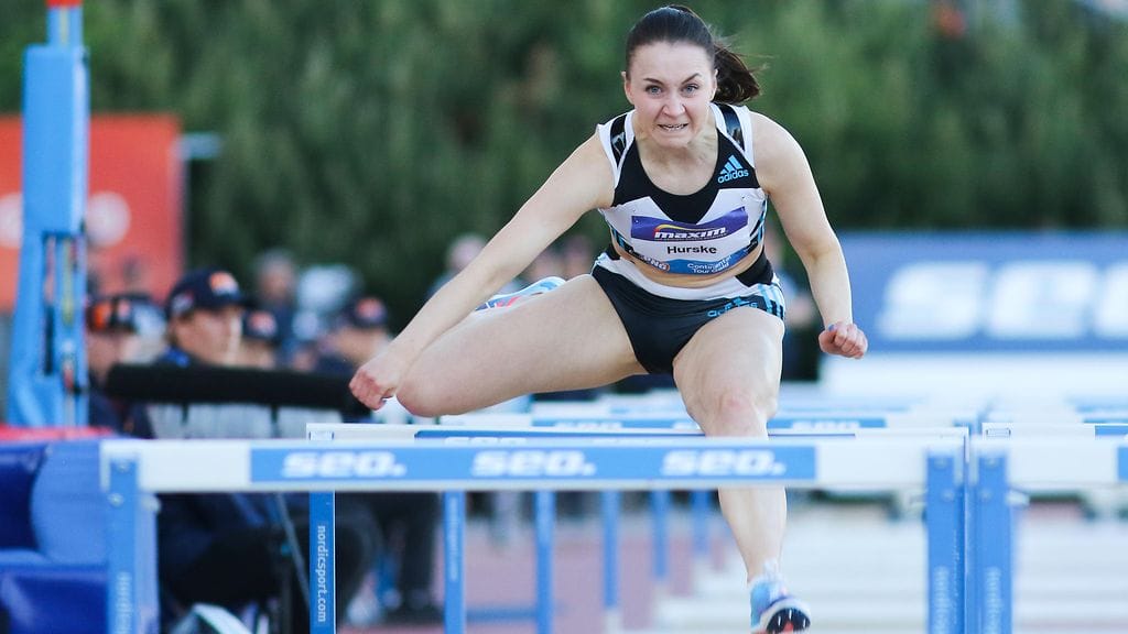 Reetta Hurskeella ei kulkenut Turun aitafinaalissa.