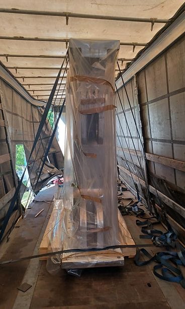 Kuorma-auton sisätila poliisin kuva