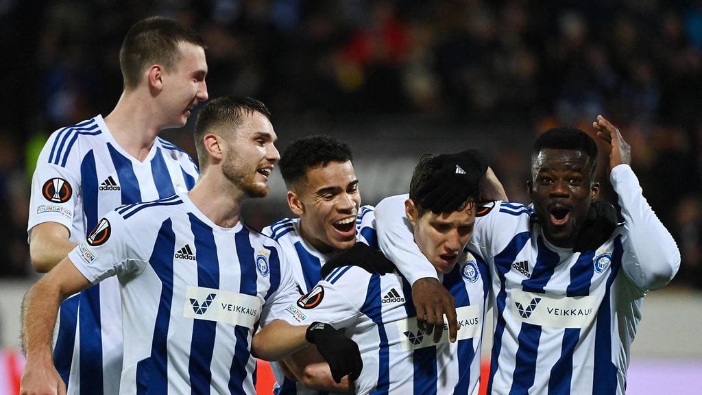 HJK pelasi viime kaudella Eurooppa-liigassa.