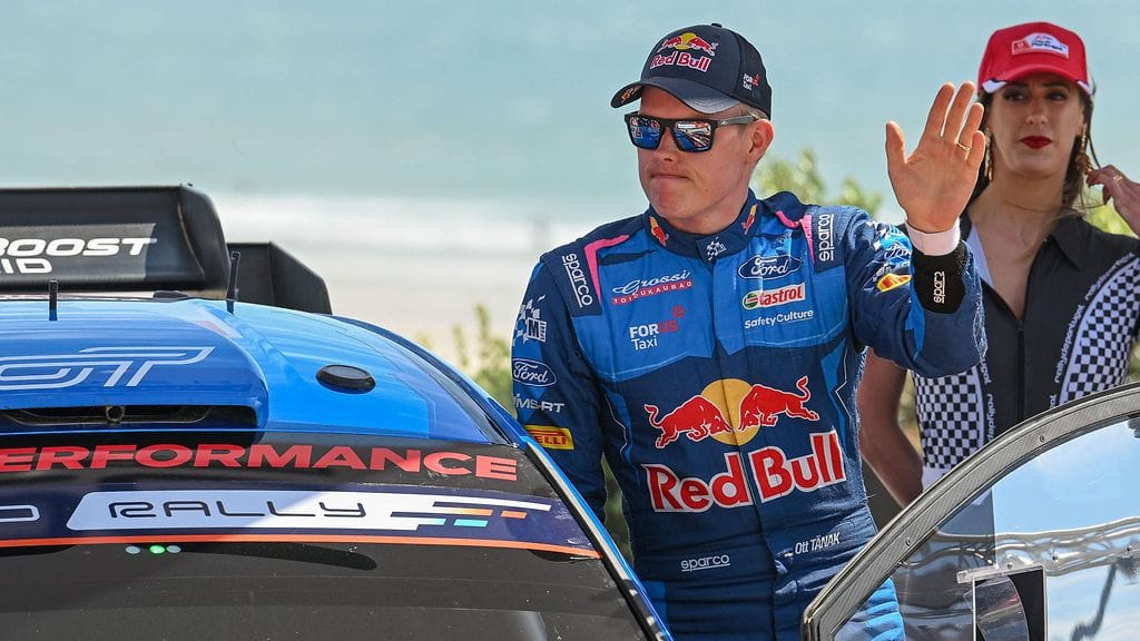 Ott Tänak sai kokea eläimellisen yllätyksen Safari-rallin valmisteluissa.