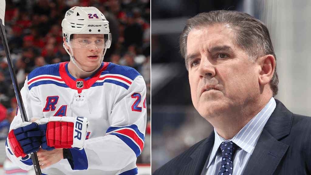 New York Rangersin uusi päävalmentaja Peter Laviolette (oik.) haluaa antaa Kaapo Kakolle ison roolin.