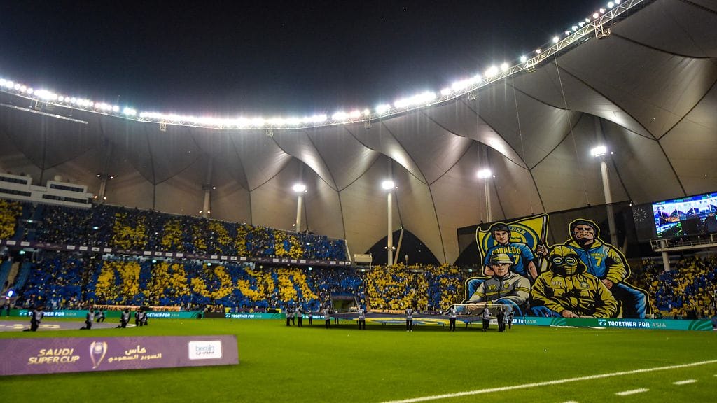 Kuva Saudiarabialaisen Al-Nassrin kotiottelusta.