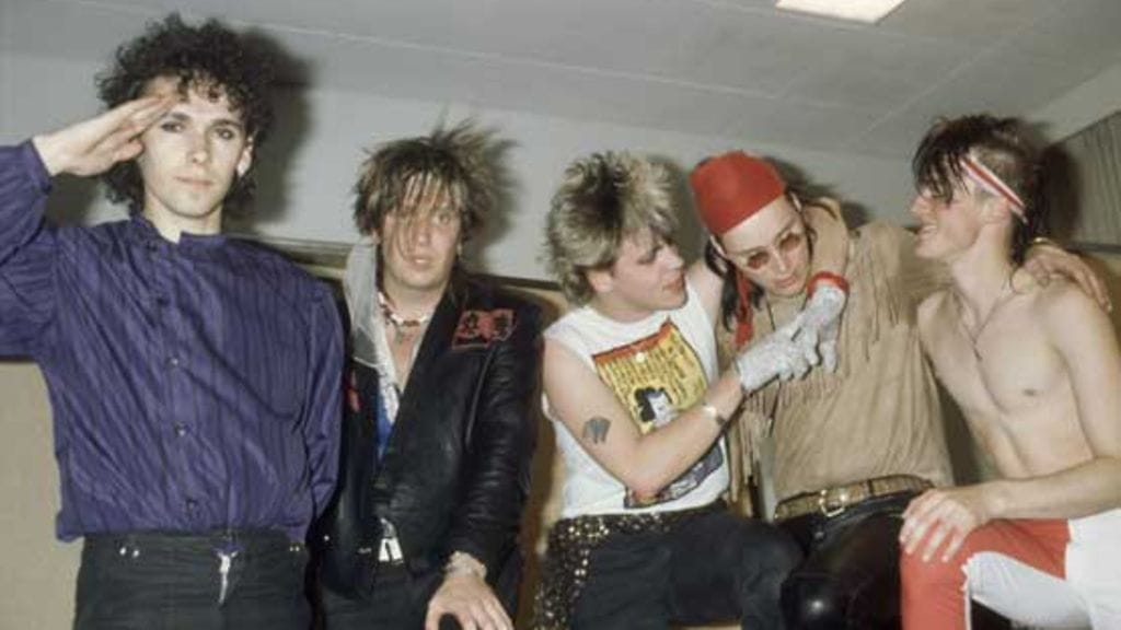 Pepe Laaksonen, Jonttu Virta, Neumann, Pepe Nuotio ja Quuppa vuonna 1985.