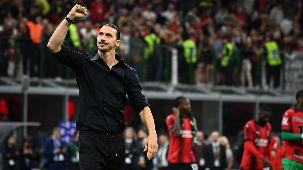 Zlatan Ibrahimovic hyvästeli AC Milanin fanit 4. kesäkuuta.