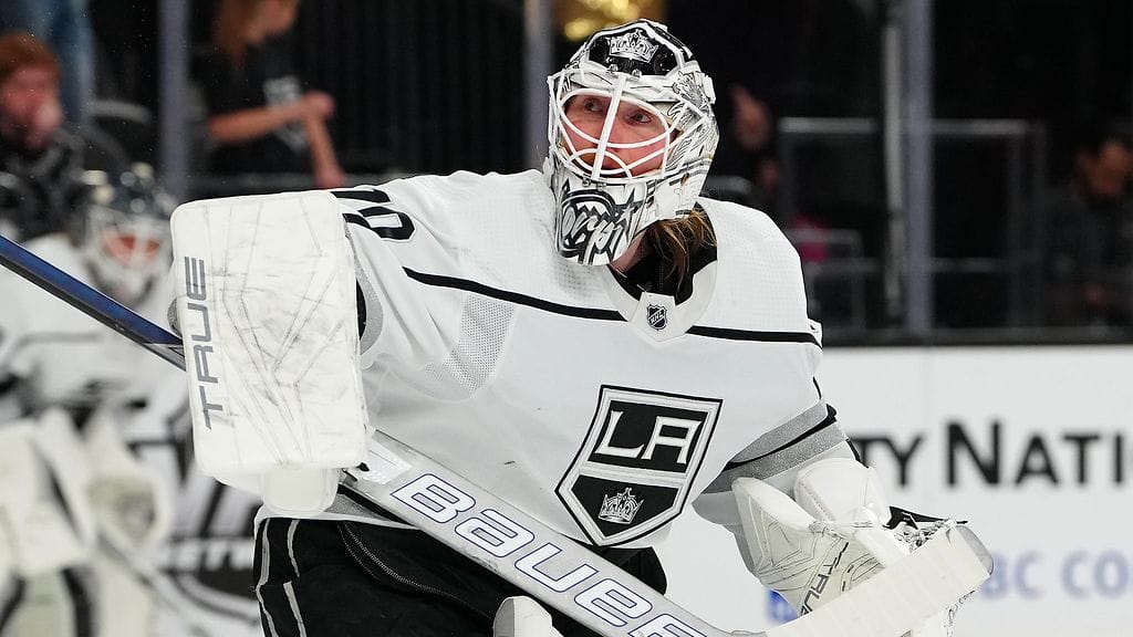 Joonas Korpisalo päätti viime kauden Los Angeles Kingsissä.