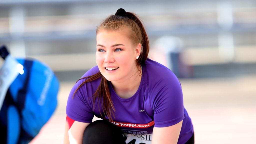 Anni-Linnea Alanen ei aio tyytyä tähän, vaikka rikkoi ennätyksensä jo toista kertaa viikon sisään.