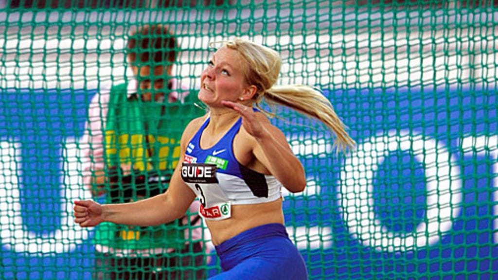 Tanja Komulainen (o.s. Mäkinen) vuonna 2006. Kuva: Roni Rekomaa/LEHTIKUVA.