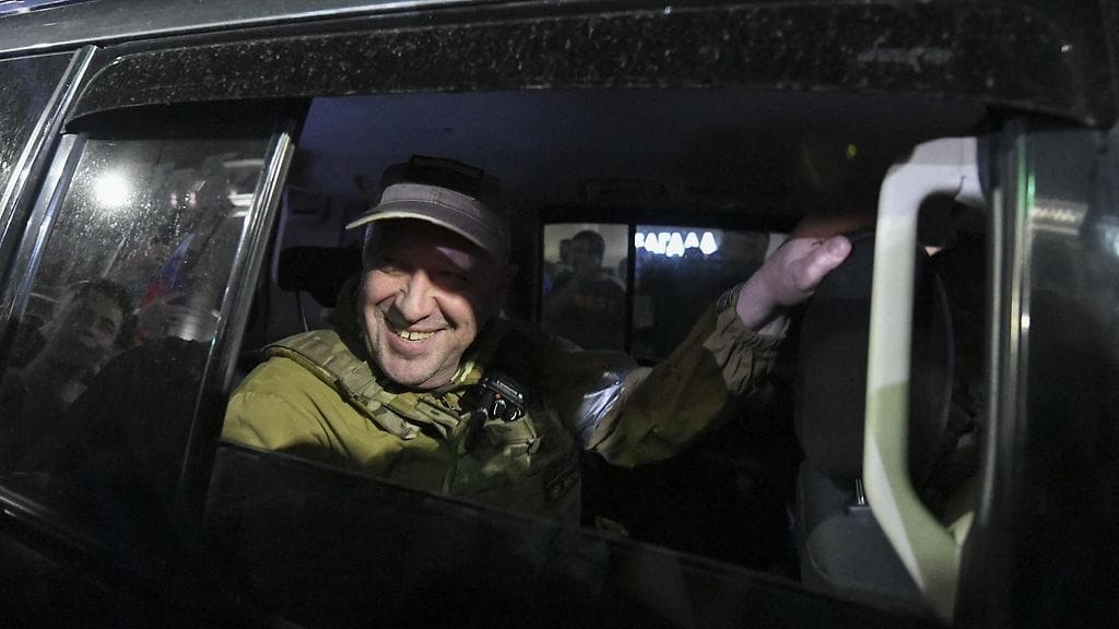 Jevgeni Prigozhin Rostovissa 24.6.2023