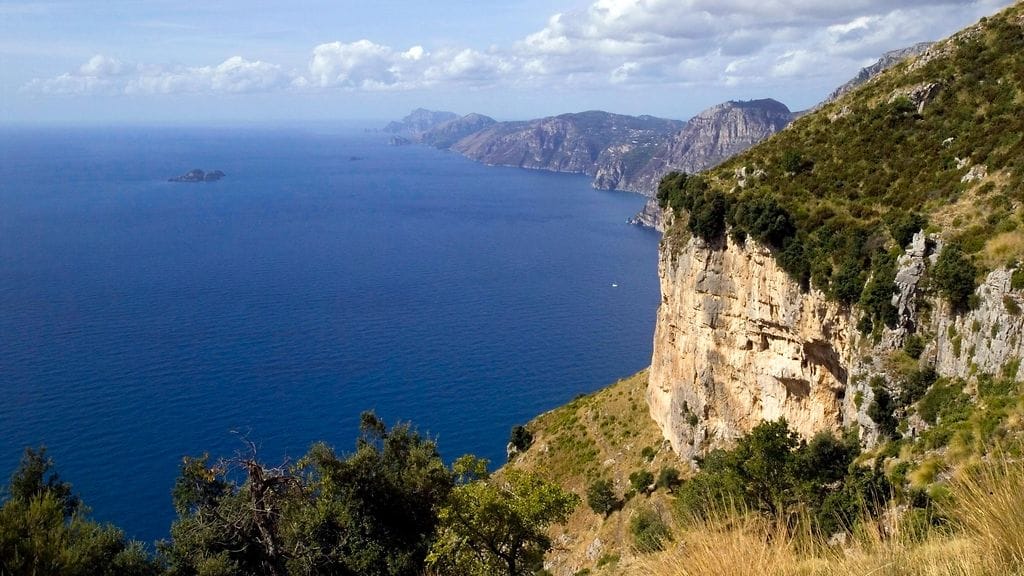 Sentiero degli Dei näkymä