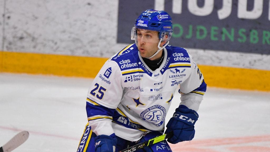 Carter Camper pelasi Leksandissa kolme kautta ennen siirtoaan Sveitsiin viime kevätkaudella.