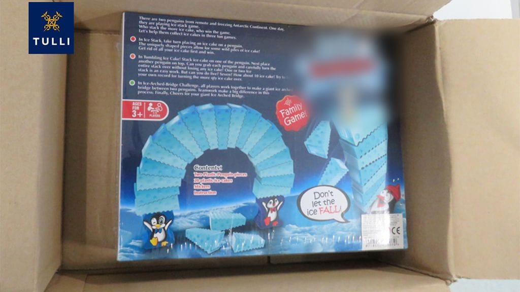 tulli amfetamiini lelupakkaus