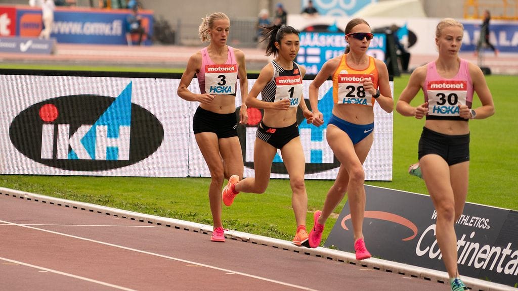 Camilla Richardsson juoksi Oulun kilpailussa toiseksi.