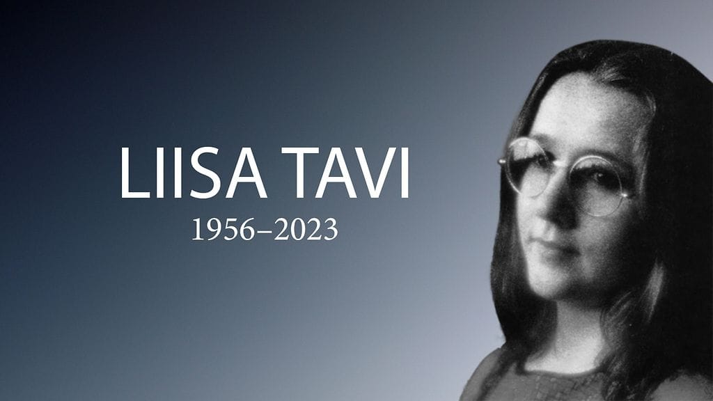 Laulaja Liisa Tavi menehtyi äkillisesti 67-vuotiaana.
