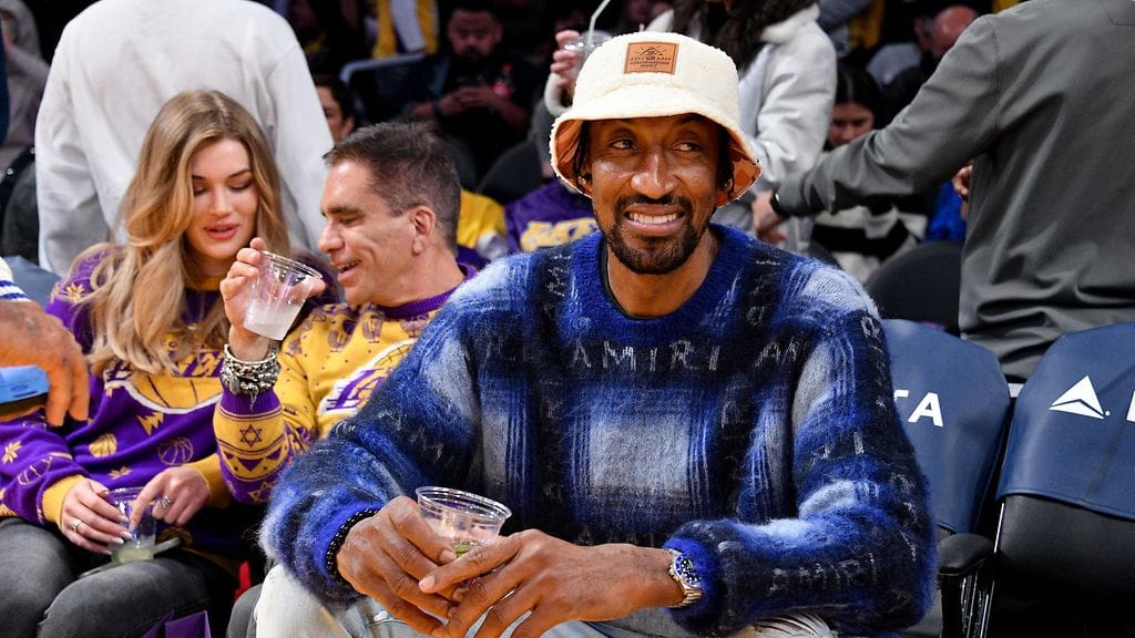 Scottie Pippenillä oli kyydissään "mysteerinainen".