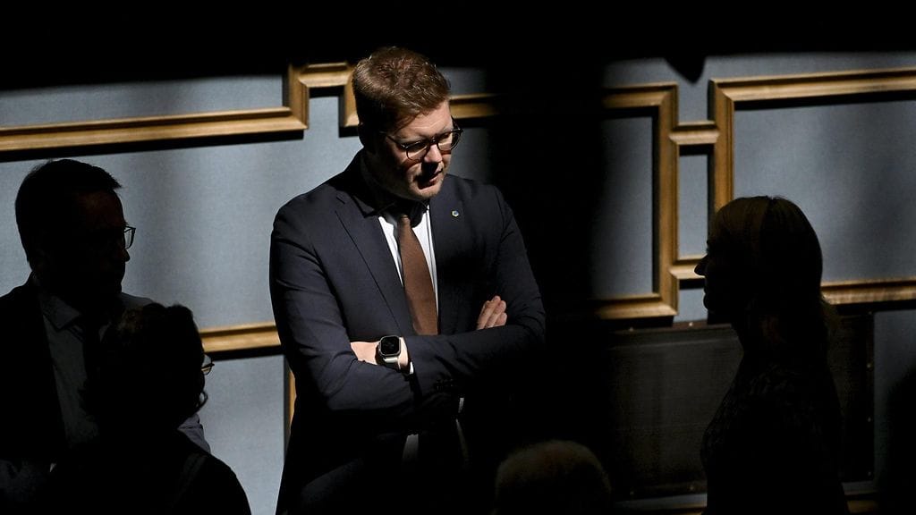 Antti Lindtman kritisoi Petteri Orpoa ja Riikka Purraa. Arkistokuva.