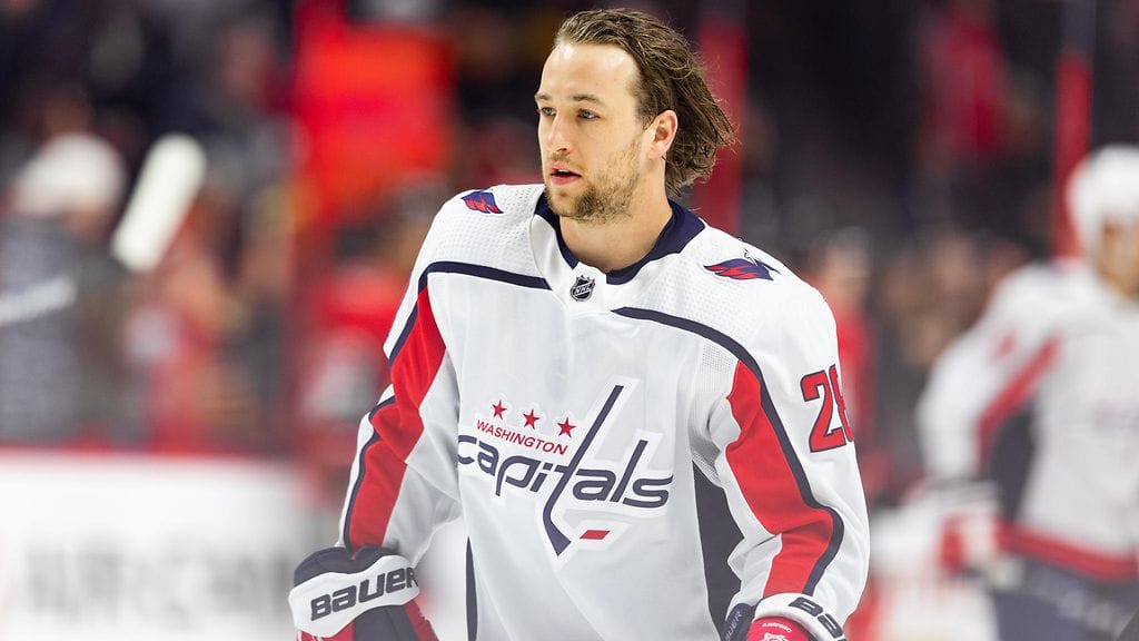 Brendan Leipsic pelasi ainakin toistaiseksi viimeiset NHL-ottelunsa Washington Capitalsissa vuonna 2020. Sittemmin hän on tahkonnut KHL:ää.