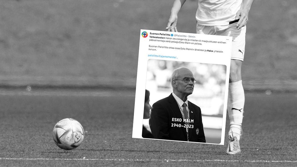 Maajoukkueen entinen päävalmentaja Esko Malm on kuollut 82-vuotiaana.