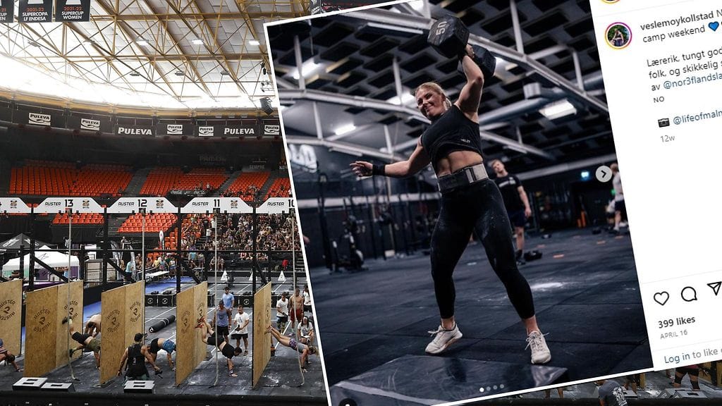 Veslemöy Kollstadin tavoitteena on olla maailman paras crossfitissä.