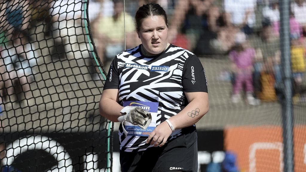 Silja Kosonen Paavo Nurmi Gamesissa Turussa kesäkuussa.