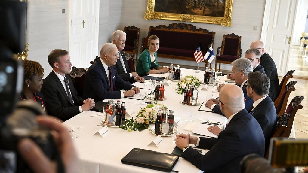 LK 131425174 Biden presidentinlinnassa