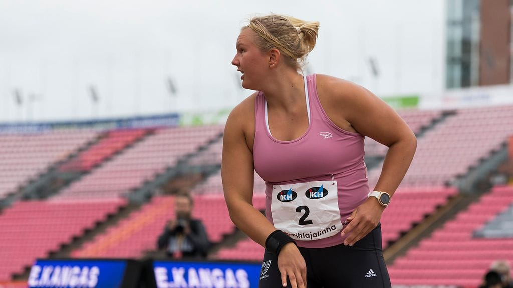 Emilia Kangas voitti EM-pronssia Espoossa.