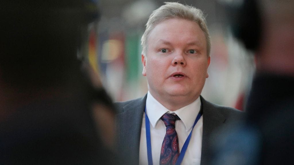 Keskustan eduskuntaryhmän puheenjohtaja Antti Kurvinen.