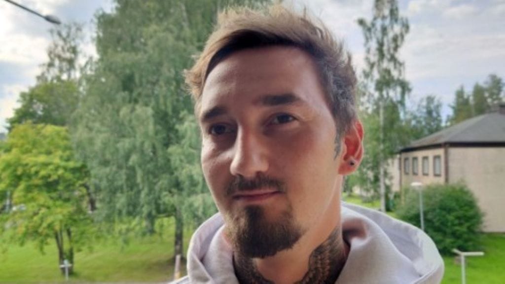 Pienen pojan vedestä sukeltanut Ville Aflecht oli sokissa tapahtumien jälkeen. Kuva: Ville Aflechtin kotialbumi