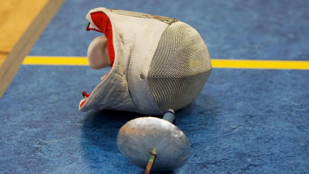 Ukrainan miekkailumestari on poissa. Kuvituskuva.