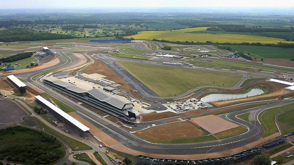Silverstonen ratakartta
