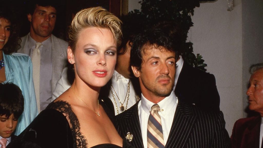 AOP Brigitte Nielsen sylvester stallone