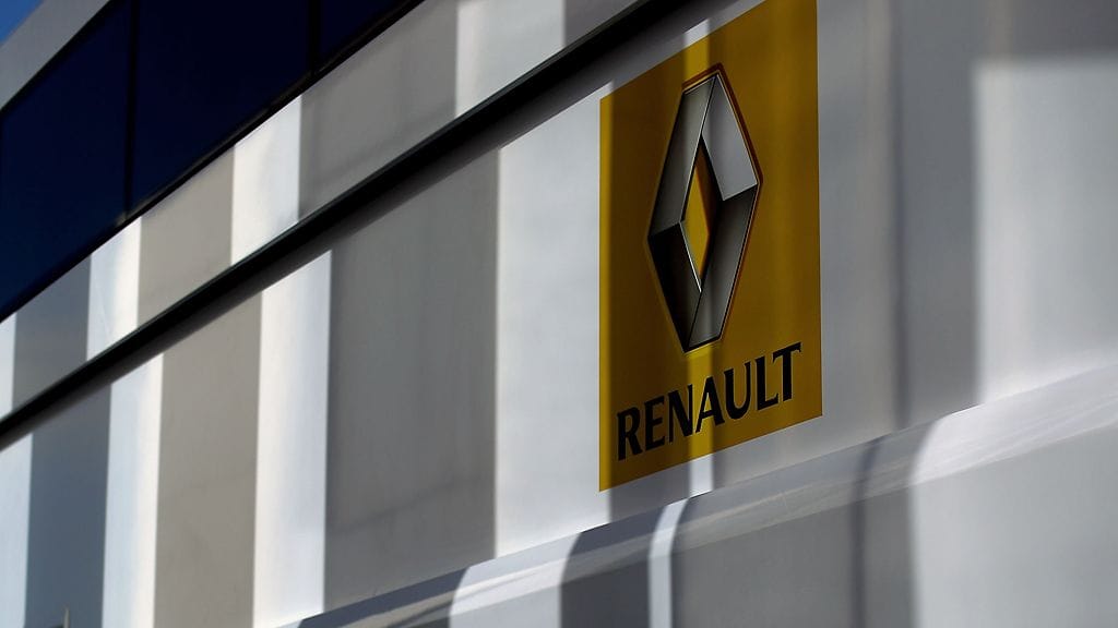 Renault'n logo varikolla