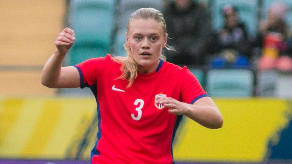 Norjan MM-kisajoukkueeseen kuuluva Mathilde Hauge Harviken on pelannut toistaiseksi yhdeksän A-maaottelua.