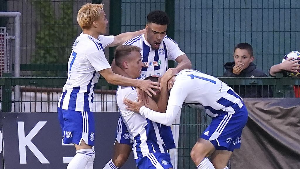 HJK:lla meni Larnen kanssa tiukille Belfastissa.