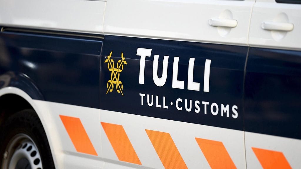 Tullin logo. Kuvituskuva.