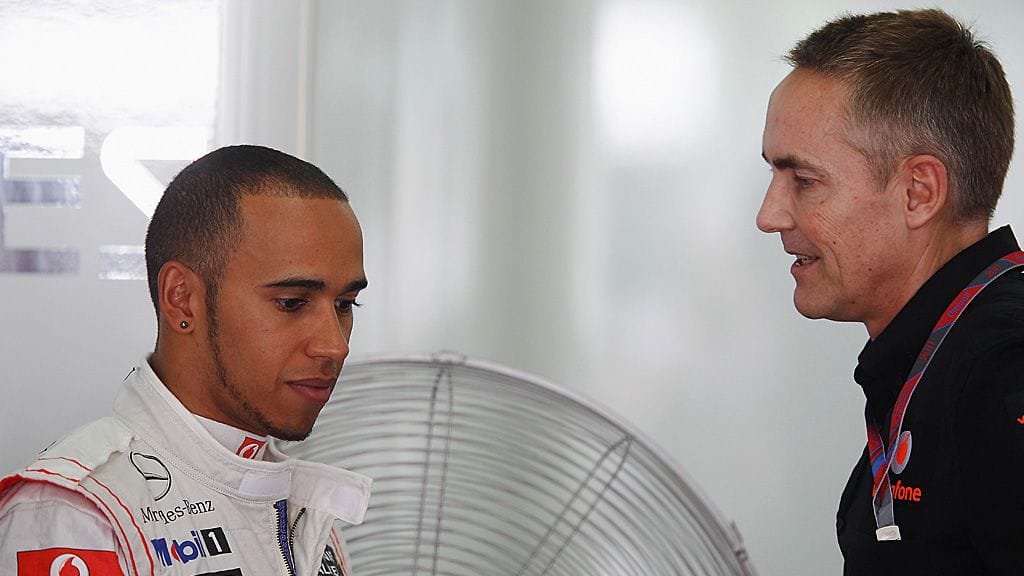 Lewis Hamilton ja Martin Whitmarsh