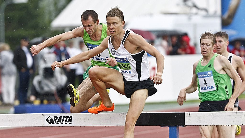 Jukka Keskisalo Kuortaneen Eliittikisoissa 25. kesäkuuta 2011.