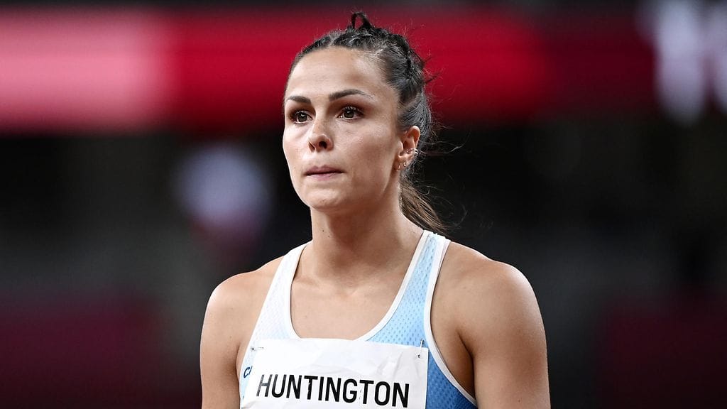 Maria Huntington on kilpaillut olympialaisissa Tokiossa kesällä 2021.