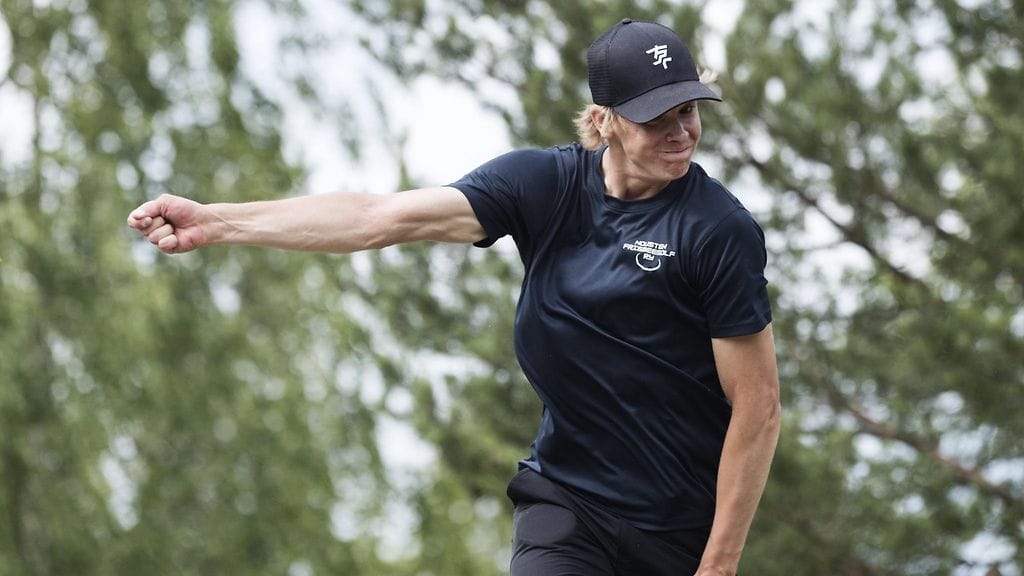 Rasmus Saukkoriipi pelasi loistokierroksen Nokialla perjantaina.