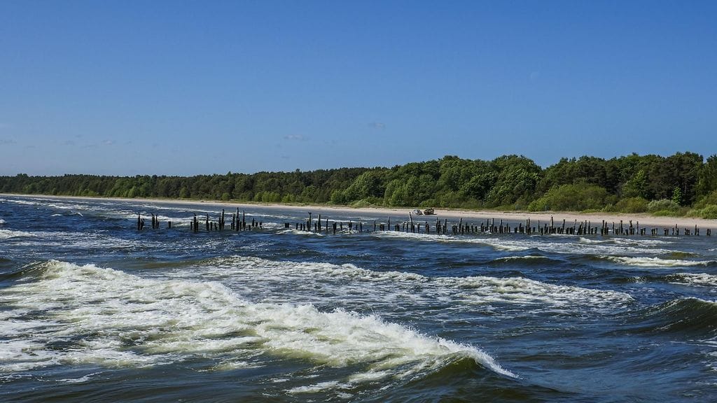 Kolkan niemi Latviassa. Kuvituskuva.