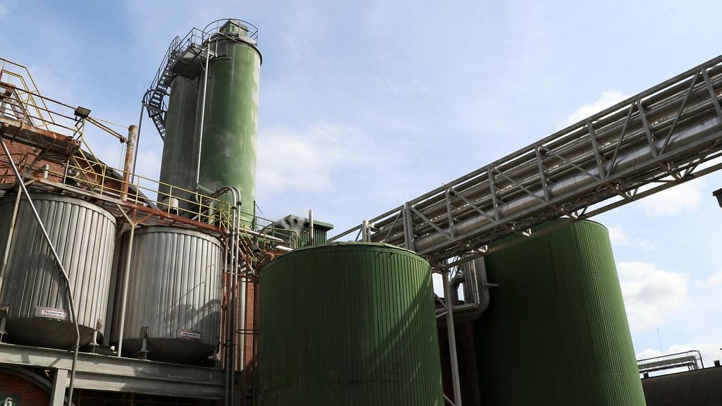 Metsä Groupin tehdas Hämeenkyrössä.