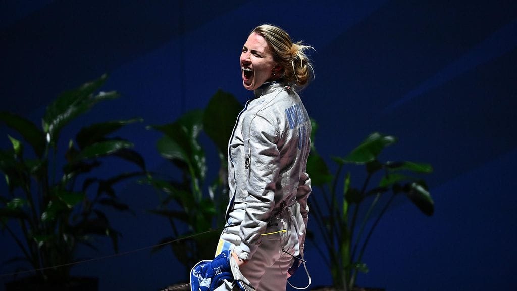 Olga Kharlan on tyrmistynyt MM-kisojen skandaalihylkäyksestä.