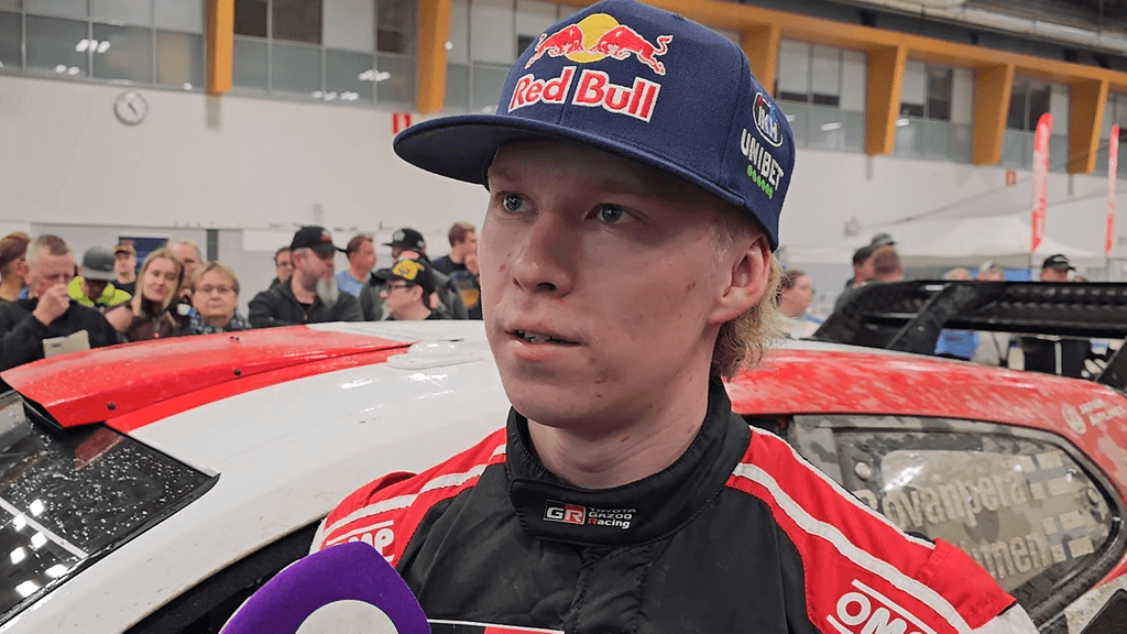 Kalle Rovanperä ajeli voittoon Tampereella.