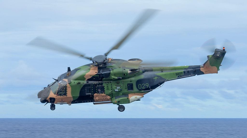 Australian armeijan MRH-90 -helikopteri.