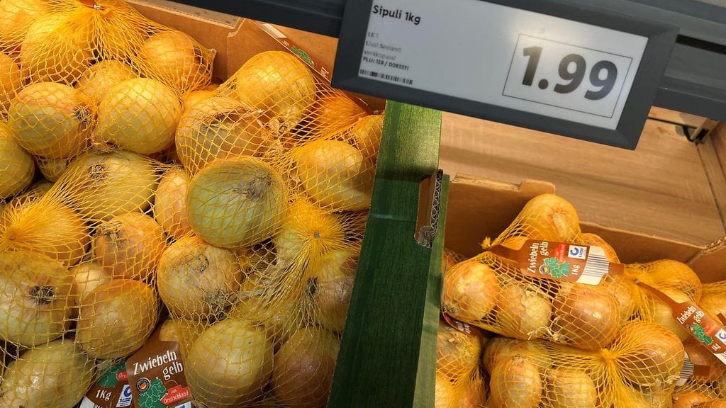 sipuli sipulit ruokakauppa keltasipuli