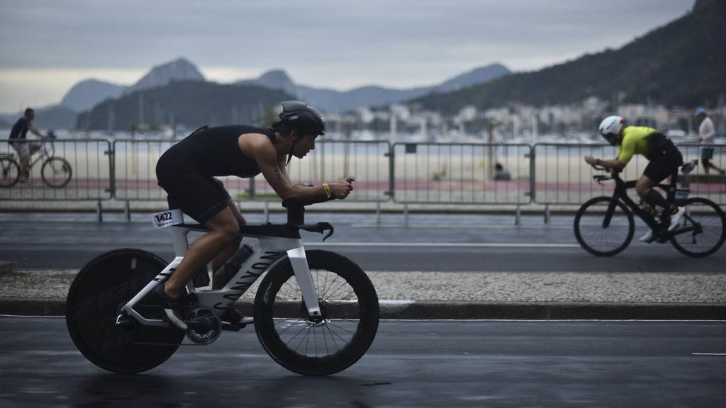 Iroman-kisaaja Robert Karas kärähti dopingista. (Kuvituskuva)