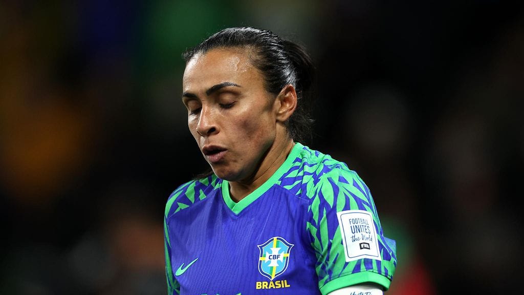 Brasilian legenda Marta jäi urallaan ilman maailmanmestaruutta.