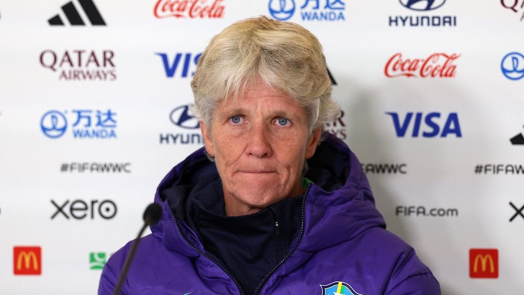Pia Sundhage on toiminut Brasilian päävalmentajana vuodesta 2019 lähtien.