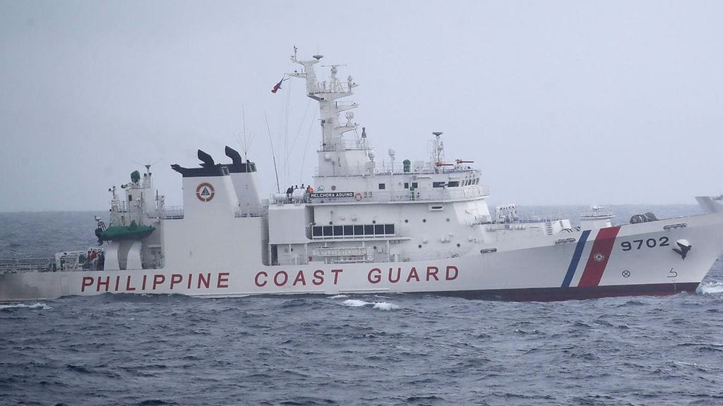 Kuvituskuva Filippiinien rannikkovartiostosta.