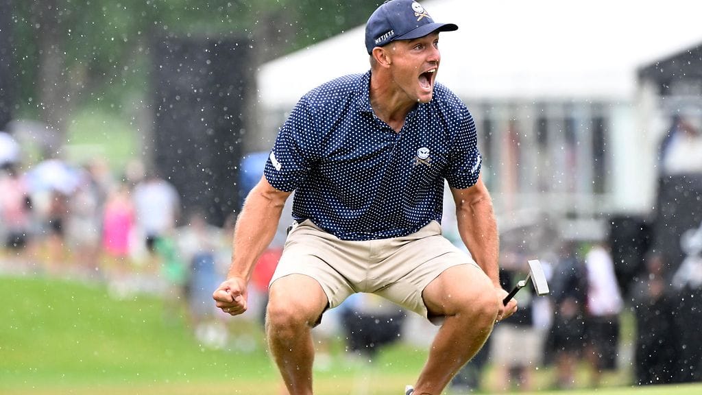 Bryson DeChambeau ylsi huimaan saavutukseen LIV-kiertueella.